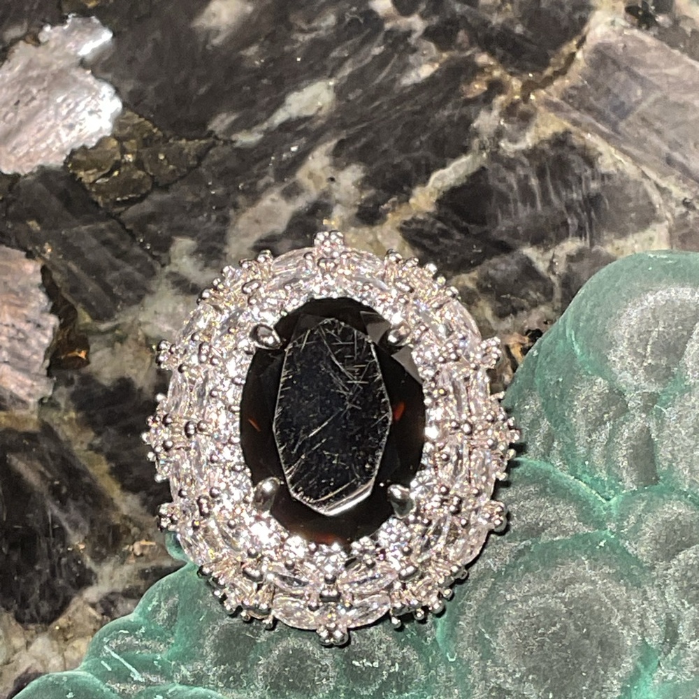 Smokey Quartz Cocktail Ring